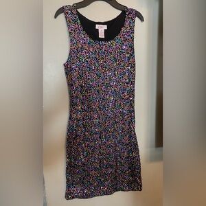 Candie’s Multicolored Sequin Party Dress